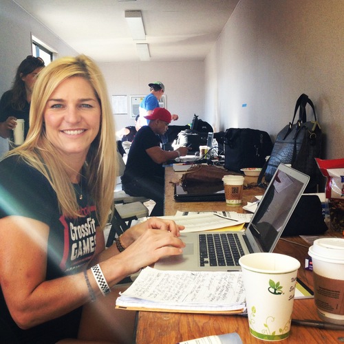 Hilary CrossFit Games Writing